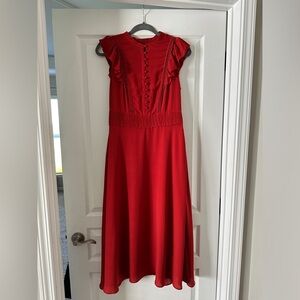 Banana Republic Dress.  Deep orange/rust color.  Great condition.  Size 6.